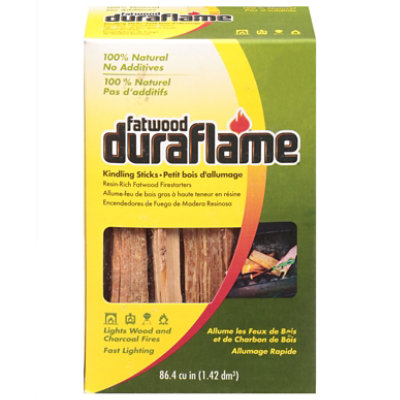 Duraflame Fatwood 12/86.4 Cu In Wood Starter - 2 Lb