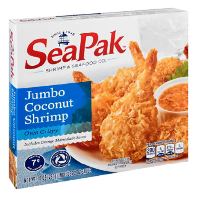 SeaPak Shrimp & Seafood Co. Shrimp Coconut Jumbo Oven Crispy - 10 Oz ...