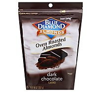 Blue Diamond Almonds Oven Roasted Dark Chocolate - 14 Oz