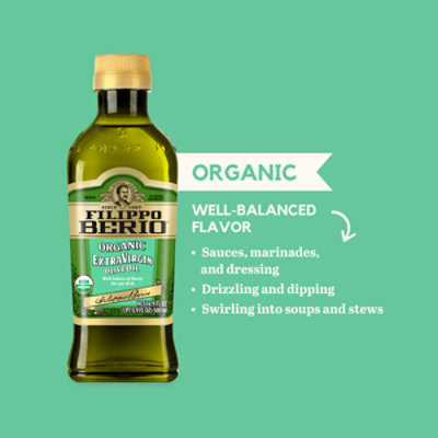 Filippo Berio Organic Olive Oil Extra Virgin - 16.9 Fl. Oz. - Image 3