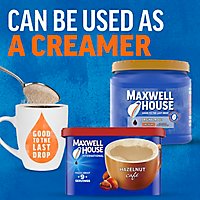 Maxwell House International Hazelnut Cafe Style Instant Coffee Beverage Mix Canister - 9 Oz - Image 4
