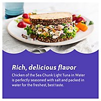 Chicken of the Sea Chunk Light Tuna in Water Chunk Style - 4-5 Oz - Image 3