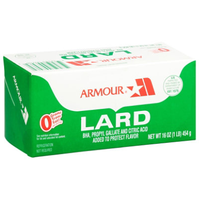 Armour Star Lard - 16 Oz