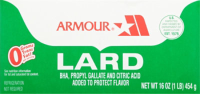 Armour Star Lard - 16 Oz - Image 2