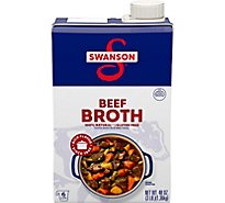 Swanson Broth Beef Fat Free - 48 Oz
