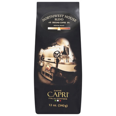 Caffe Capri Coffee Northwest House Blend - 12 Oz - Image 2