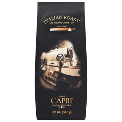 Caffe Capri Coffee Italian Roast - 12 Oz - Image 2