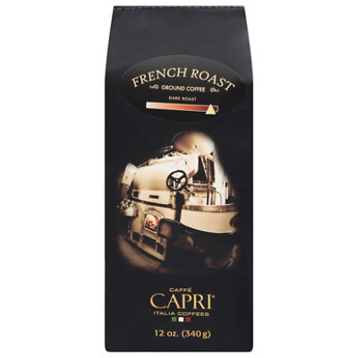 Caffe Capri Coffee French Roast - 12 Oz - Image 2