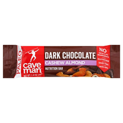 Caveman Food Chocolate Cashew Almond - 1.4 Oz