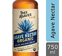 Tres Agaves Organic Agave Nectar Bottle - 750 Ml