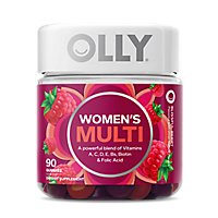 OLLY Womens Multi Gummies Blissful Berry - 90 Count - Image 2