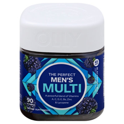 OLLY Mens Multi Gummies Blackberry Blitz - 90 Count - Image 3