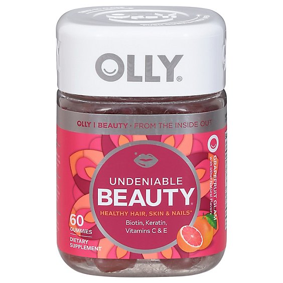 Olly Unden Beauty Grapfrt - 60 Count