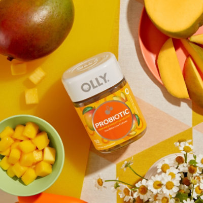 OLLY Probiotic Gummies Tropical Mango - 50 Count - Image 4