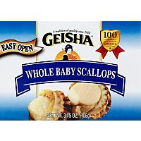 Geisha Scallops Whole Baby - 3.75 Oz - Image 1