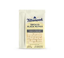Tillamook Smoked Black Pepper Sliced Cheese - 8 Oz