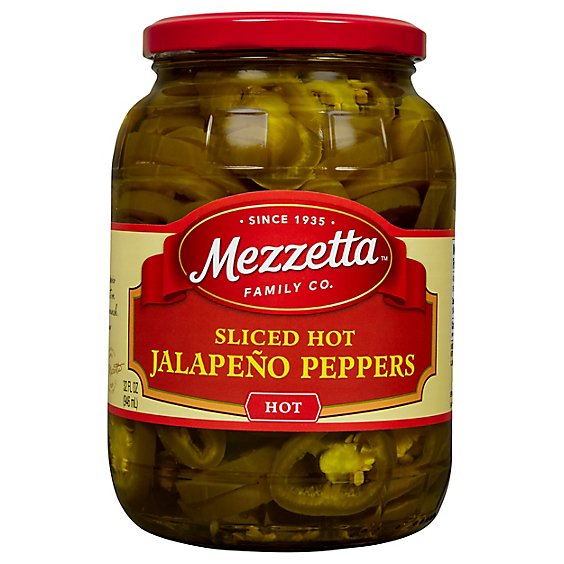 Mezzetta Peppers Jalapeno Deli Sliced - 32 Oz