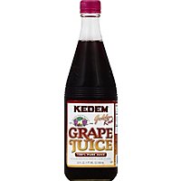 Kedem Red Grape Juice - 22 Fl. Oz. - Image 2