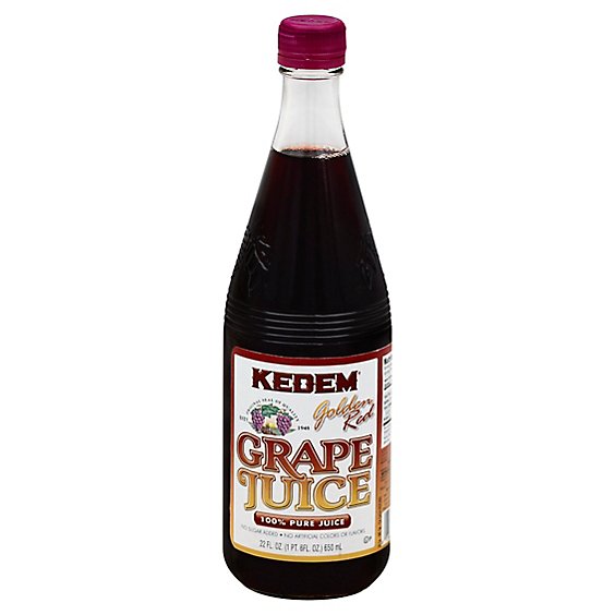 Kedem Red Grape Juice - 22 Fl. Oz.