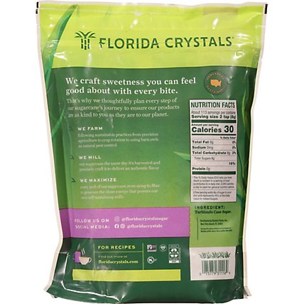 Florida Crystals Turbinado Cane Sugar - 2 Lb - Image 2