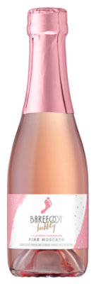 Barefoot Bubbly Pink Moscato - 187 Ml - Image 2