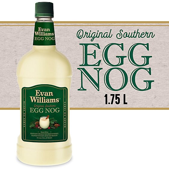 Evan Williams Egg Nog - 1.75 Liter