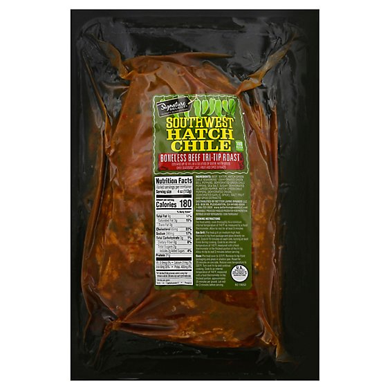 Signature SELECT Beef Sirloin TriTip Roast Southwest Hatch Chili - 1 Lb