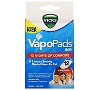 Vicks Vapo Pads Refill Pads - 12 Count