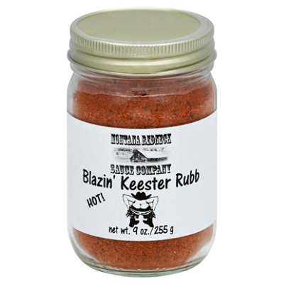 Montana Redneck Sauce Company Rubb Keester Blazin Hot! - 9 Oz - Image 1