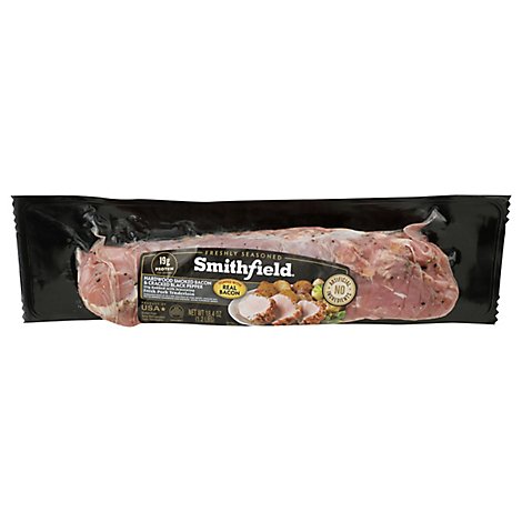 Smithfield Hardwood Smoked Bcn & Cracked Blk Pepper Pork Tenderloin - 18.4 Oz
