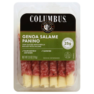 Genoa Salame Panino - 3.9 Oz - Image 1