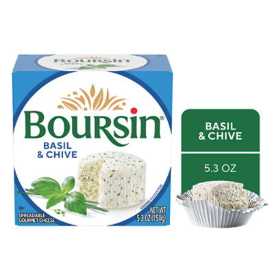 Boursin Basil & Chive Gournay Cheese - 5.2 Oz - Image 2