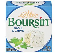 Boursin Basil & Chive Gournay Cheese - 5.2 Oz.
