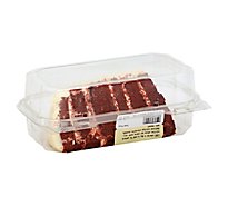 Bakery Cake Red Velvet Slice Colossal - Each (860 Cal)