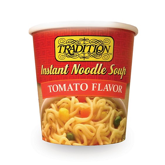 Tradition Soup Noodle Instant Tomato Beef Style - 2.47 Oz