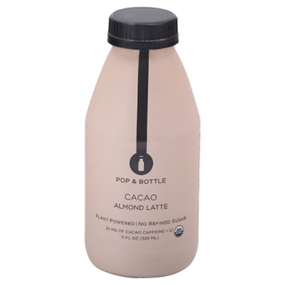 Pop And Bottle Almond Milk Cacao - 12 Fl. Oz.