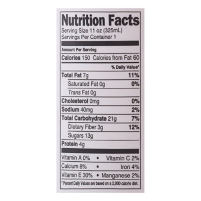 Pop And Bottle Almond Milk Vanilla Bean - 12 Fl. Oz. - Image 4