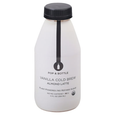 Pop And Bottle Almond Milk Vanilla Bean - 12 Fl. Oz.