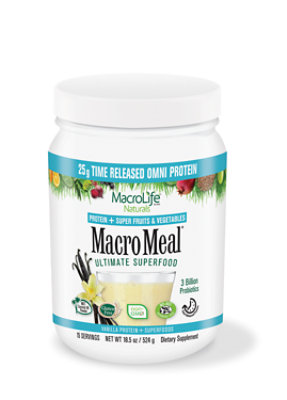 Macrolife Naturals Macromeal Omni Van 15srv - 18.5 Oz