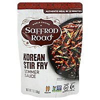 Saffron Road Simmer Sauce Halal Korean Stir Fry Medium Heat - 7 Oz - Image 1
