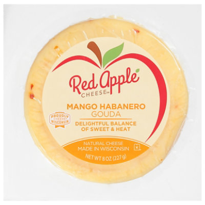 Red Apple Cheese Cheese Gouda Gluten Free Mango Habanero - 8 Oz
