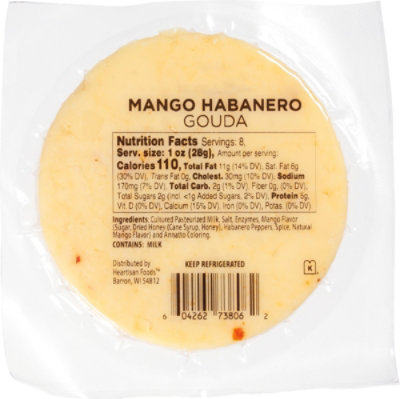 Red Apple Cheese Cheese Gouda Gluten Free Mango Habanero - 8 Oz - Image 6