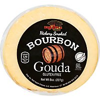 Red Apple Cheese Cheese Gouda Hickory Smoked Bourbon - 8 Oz - Image 2