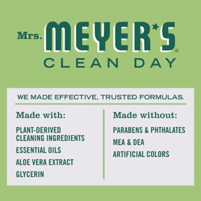 Mrs. Meyers Clean Day Dish Soap Iowa Pine Scent - 16 Fl. Oz. - Image 4