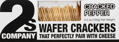 2s Company Cracker Wafer Cracked Pepper - 3.5 Oz - Image 2