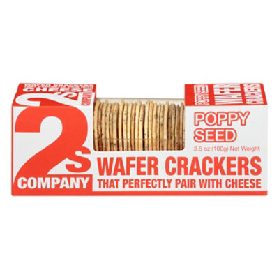 2s Company Cracker Wafer Poppy Seed - 3.5 Oz - Image 3