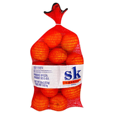 Oranges Valencia Bag - 8 Lb - albertsons