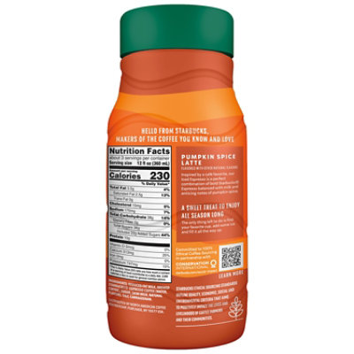 Starbucks Iced Expresso Classics Pumpkin Spice Latte - 40 Fl. Oz. - Image 2