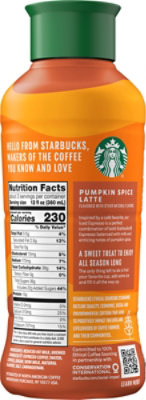 Starbucks Iced Expresso Classics Pumpkin Spice Latte - 40 Fl. Oz. - Image 2