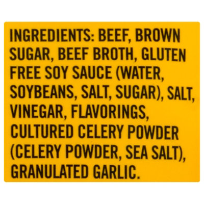 Tillamook Country Smoker Simply Crafted Beef Jerky Teriyaki - 2.5 Oz - Image 5